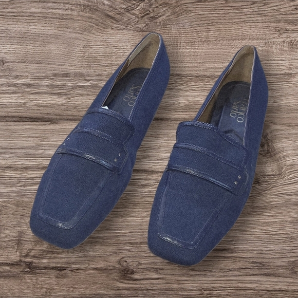 Franco Sarto Shoes - Franco Sarto Navy Loafers